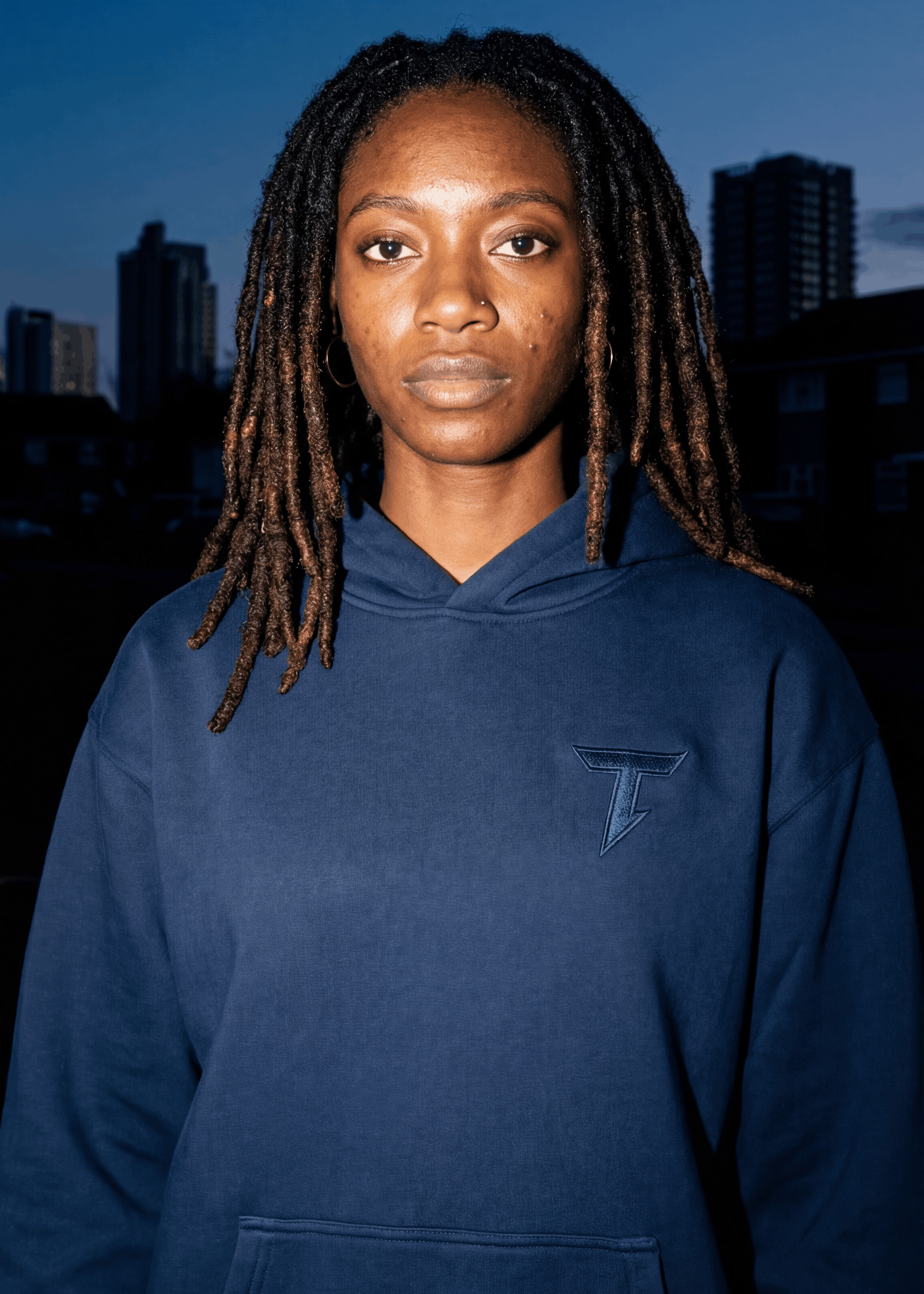 Origin Hoodie - Navy Blue