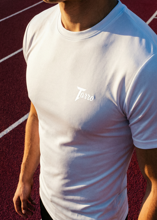 Athletic Tee - White